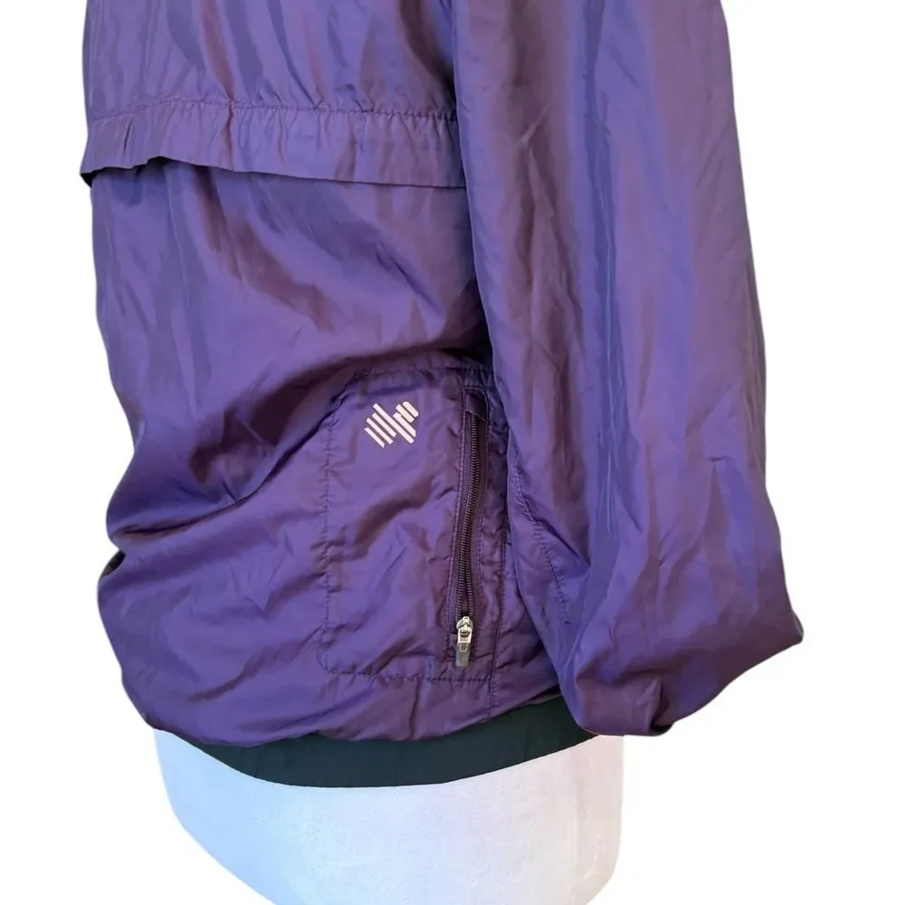 Nike Sphere Dri Fit Running Bomber Jacket Womens Size Small Purple